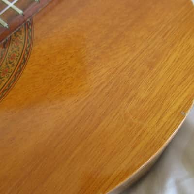 Aria  550 vintage classical guitar Japan  bone nut and saddle amazing tone,  player &  new set-up image 11