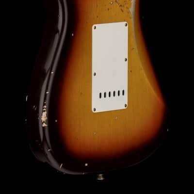 Fender Custom Shop Empire 59 Transition Stratocaster Relic - Faded Aged Chocolate 3-Color Sunburst #19506 image 8