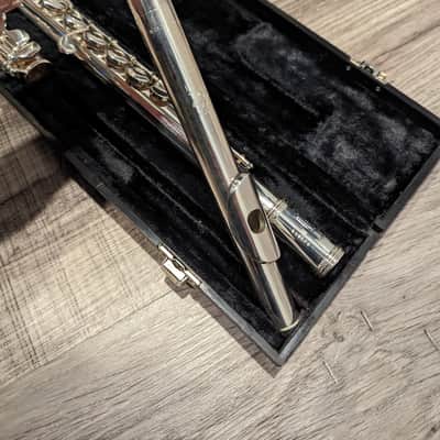 Gemeinhardt 3SB Solid Silver Open Hole B Foot Flute image 6