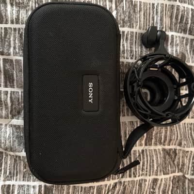 Sony C80 Large Diaphragm Cardioid Condenser Microphone 2022 - Present - Black image 2