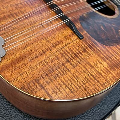 1918 C.F. Martin A-K Flamed KOA Mandolin with case image 6
