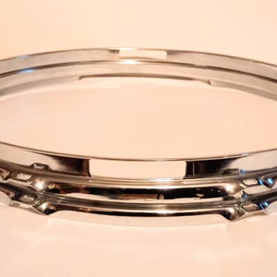 UNMARKED SNARE DRUM HOOPS SET 14"/8L - FREE SHIP TO C-USA! image 4