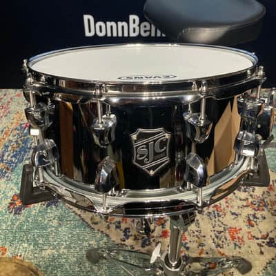 SJS - Alpha Steel 6.5x14" Snare Drum, 20-Lug 2018-2020 - Chrome image 3