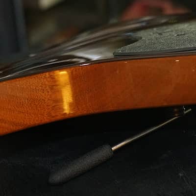 2006 Parker Fly Mojo Mahogany Piezo Duncan Pickups Hard Shell Case Tools 9 and 10 Springs image 17