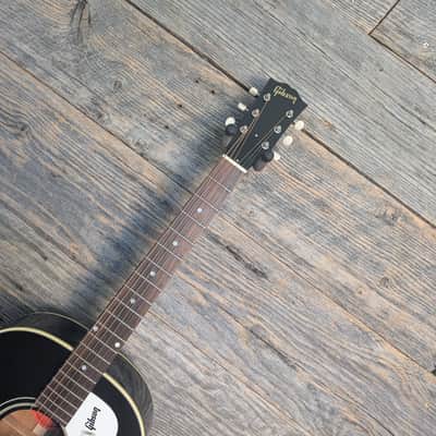 Used Gibson 2022 J-45 60s Original Acoustic/Electric Guitar - Ebony w/OHSC image 4