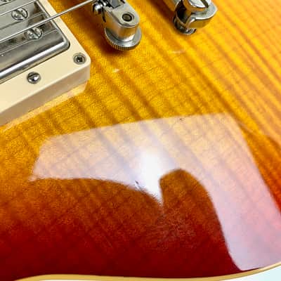 Gibson Les Paul Standard Reissue 1960 Custom Shop 2002 Cherry Burst image 11