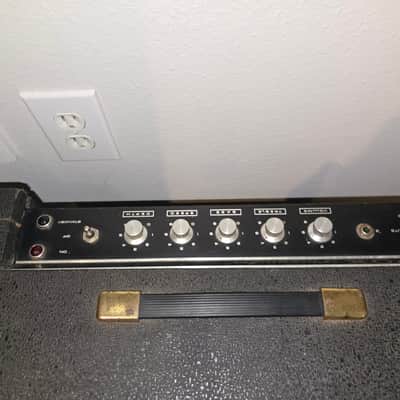 Vox V-2 Pacemaker 17-Watt 1x10" Guitar Combo 1965 - Black All Tube!! image 4