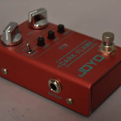 JOYO Dark Flame Distortion Effects Pedal Red image 2