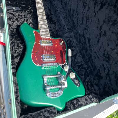 Fender Parallel Universe Volume II Maverick Dorado 2020 - 2021 - Mystic Pine Green image 2