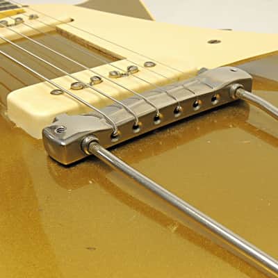 Compensated Trapeze Tailpiece for 1952 1953 Gibson Les Paul Goldtop - MojoAxe CTT image 3