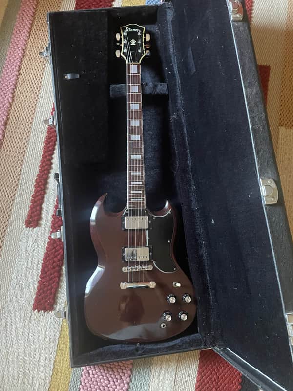 Ibanez SG 2354S Double Cutaway Solid Body Custom HH 1971 - 1977 - Dark Mahogany image 1