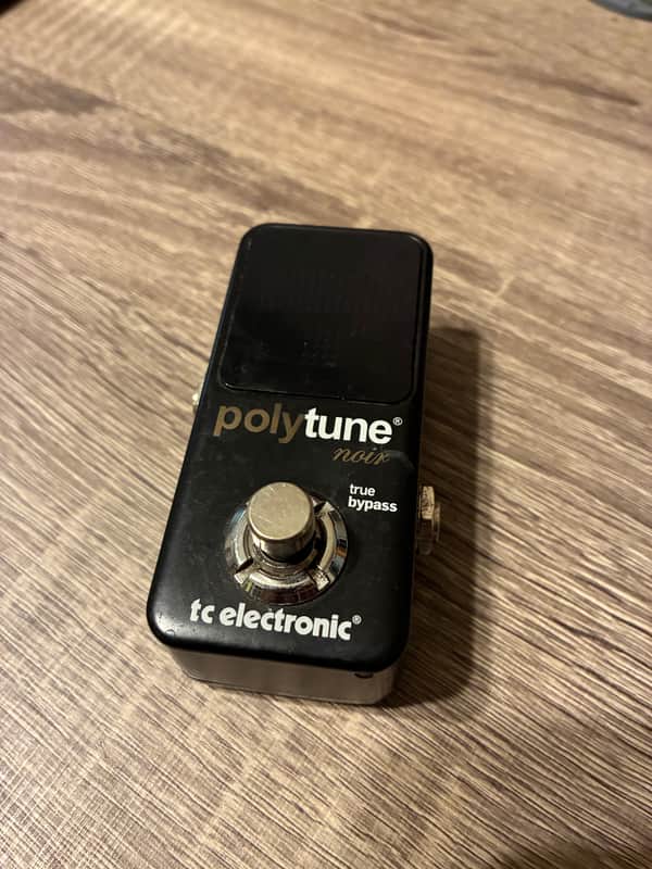 TC Electronic Polytune Noir Mini Polyphonic Tuning Pedal image 1