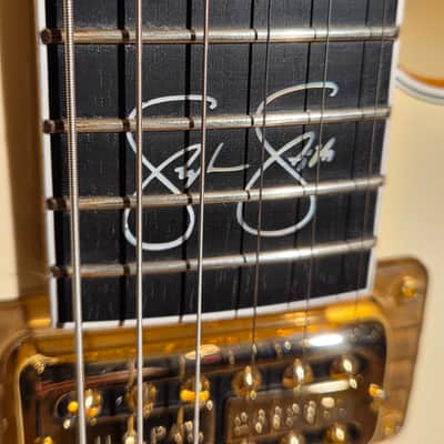 Gretsch G6136-1958 Stephen Stills Signature White Falcon Hollow Body Aged White w/ OHSC, CoA & Pickguard image 9