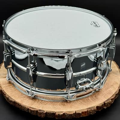 Ludwig LM402 Supraphonic 6.5x14" 10-Lug Aluminum Snare Drum - Chrome-Plated image 9