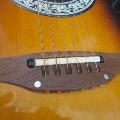 Ovation  USA  Ultra model 1511 80s' Vintage Sunburst with Non original case image 13