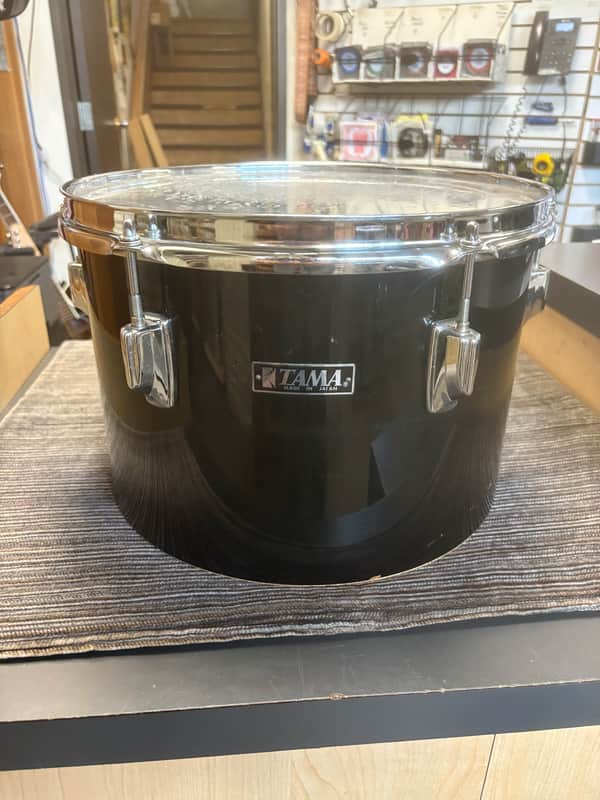 Tama Imperialstar Model 8563 13"x9" Concert Tom - Jet Black (1980's) image 1