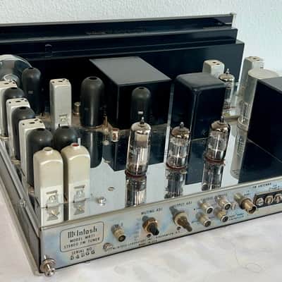 Classic McIntosh MR71 Stereo Tube Tuner Black / Silver, Very Clean Super Nice Tuner ! image 10