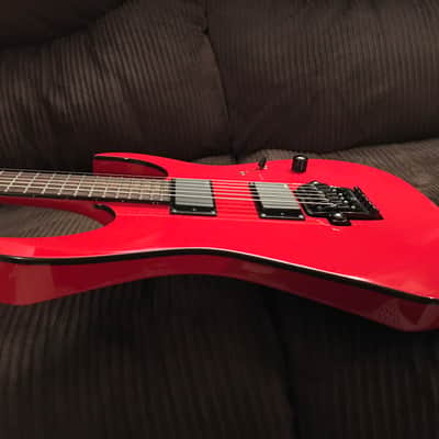 *NEAR MINT* Ibanez First Edition MTM1 Mick Thompson Signature Blood Red Guitar Year 2006 Made In Korea image 7