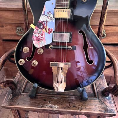 Aria FA 70 Left Handed Japan 1970 - Brown image 2