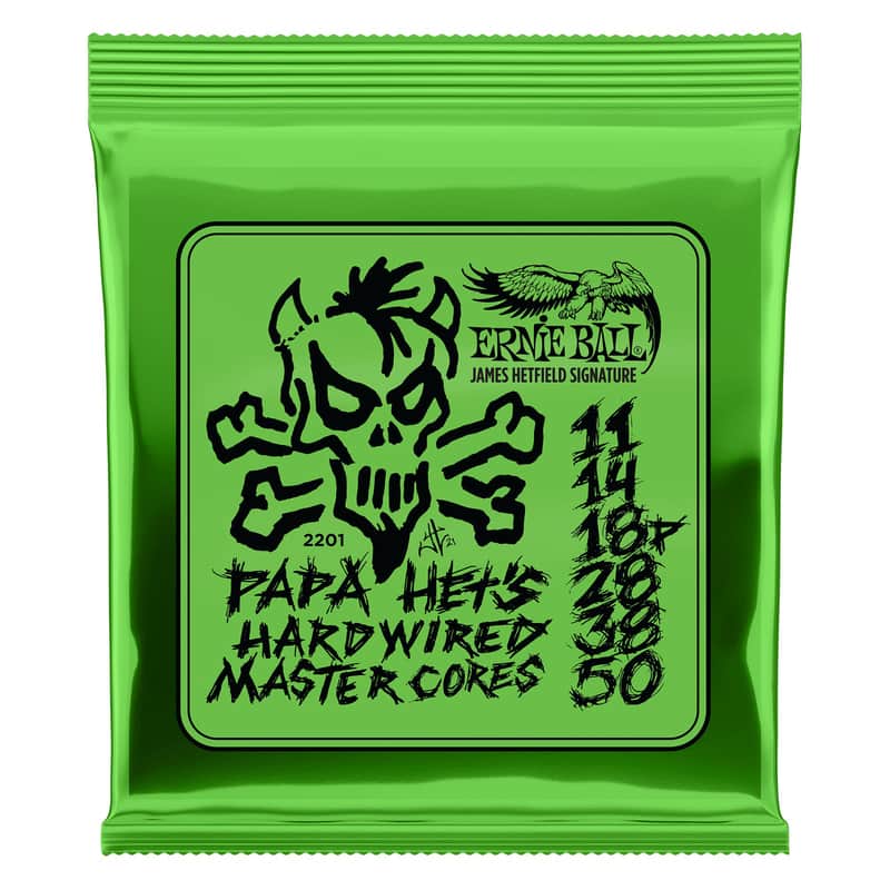 Ernie Ball James Hetfield Papa Het's Hardwired Master Cores Signature Strings 11-50 Gauge image 1