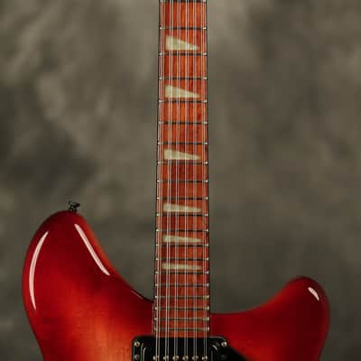 1995 Rickenbacker 360/12 string BT Fireglo w/BLACK hardware + binding!!! image 4