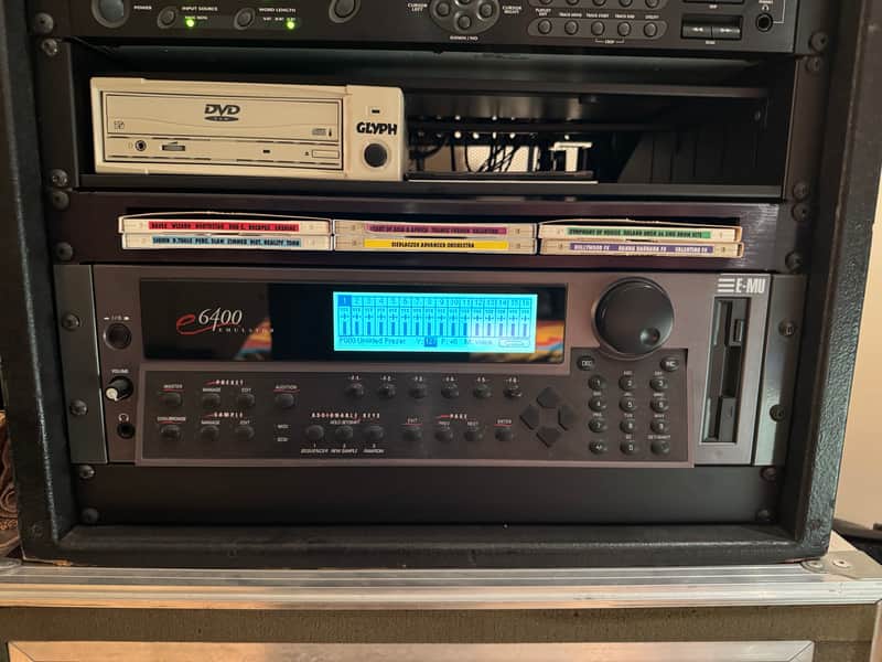 E-MU Systems E6400 Emulator Rackmount 64-Voice Sampler Workstation 1996 + Lots of Extras! image 1