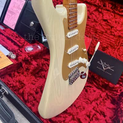 ♚ PRISTINE !♚ 2023 FENDER Custom Shop CUSTOM Stratocaster ♚ HONEY BLONDE ♚ AAA ROASTED ♚ 10/56 Neck♚ image 14