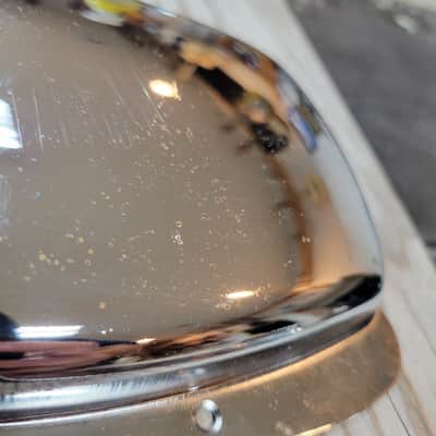 Fender Repro 2010s Bass Pickup and Bridge Covers Relic - Chrome image 4