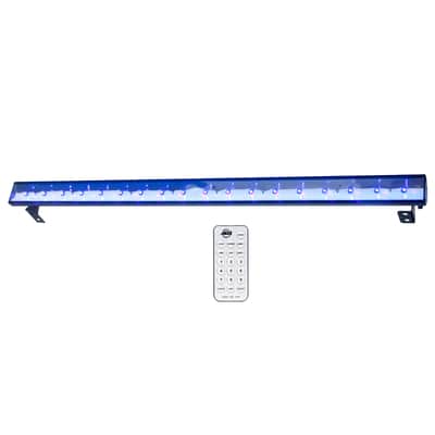 Halloween Party Decor Spooky UV Black Light w Smoke Fog Haze Machine & Fluid image 2