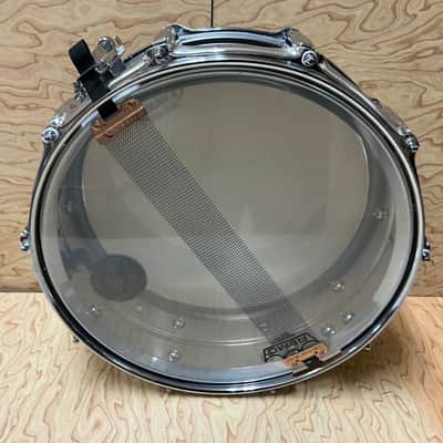 Ludwig LM400 Supraphonic 5x14" 10-Lug Aluminum Snare Drum 1985 - Present - Chrome-Plated image 6