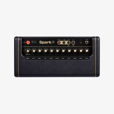 Positive Grid Spark 2 - 50-Watt Smart Guitar Practice Amp & Bluetooth Speaker, Black image 2