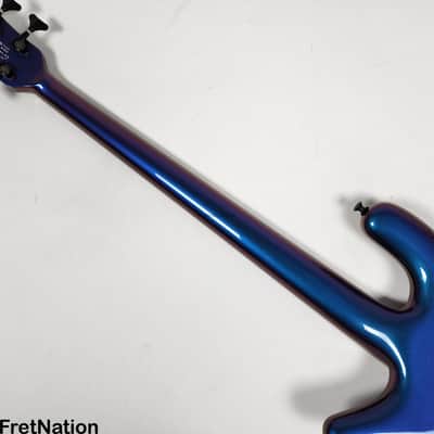 Spector USA NS-2 4-String Bass 1.5" Blue-Purple Colorshift Finish EMG PJX 9v HAZ 8.78lbs NS2 #1527 image 18