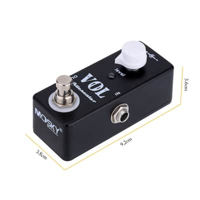 Mosky VOL Electric Guitar Passive Attenuator Effects Pedal, FREE PICK + HOLDER+ FREE SHIP USA image 8
