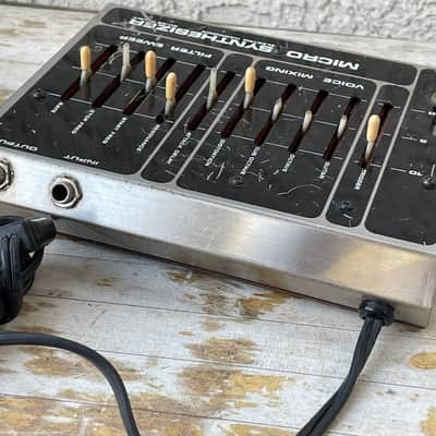 Vintage Electro-Harmonix Micro Synthesizer 1979 - 1984 - Black For Parts Or Repair image 7