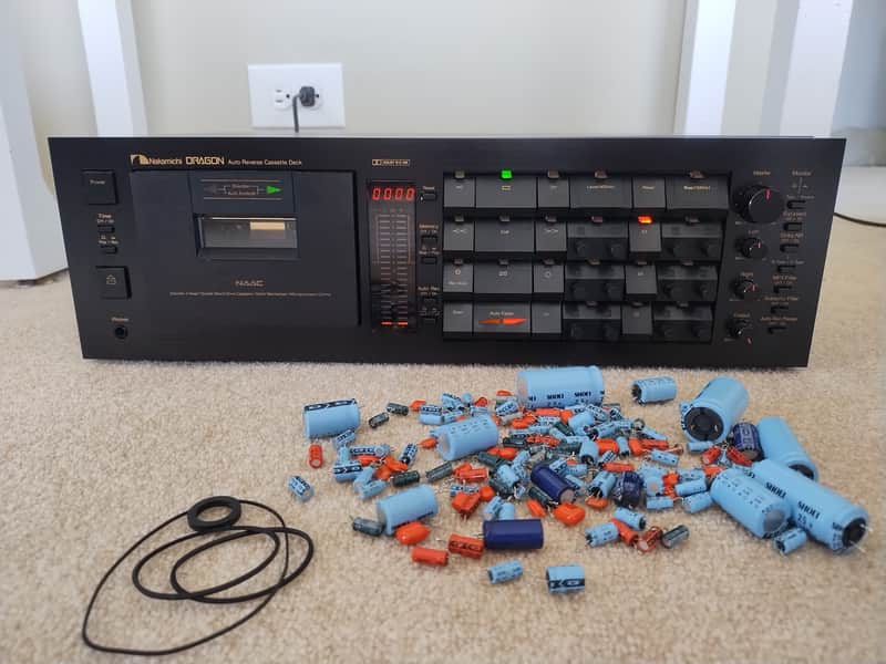 Nakamichi Dragon Cassette Deck Serviced Recapped 90 day warr image 1