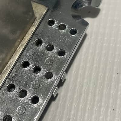 2000's Schaller Original Made in Germany Chrome Floyd Rose Pro Electric Guitar Tremolo Bridge Set & Brass Block image 18