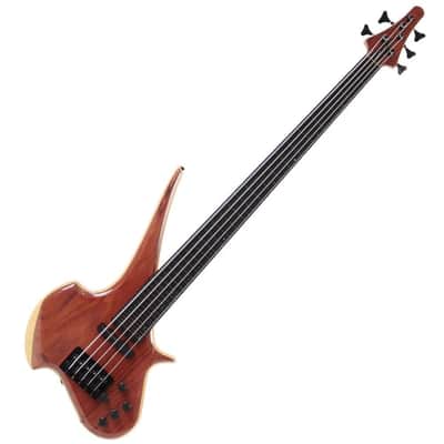 Tune TS-365 Fretless 5-string Bass Super Long Scale 36" Used with Hard Case image 3