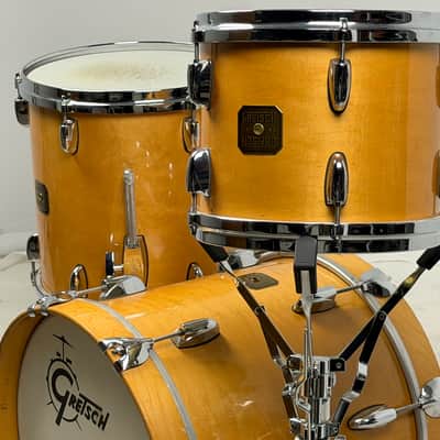 Gretsch Gloss Maple 80's Square Badge 10/13/14x16BD drum set image 1
