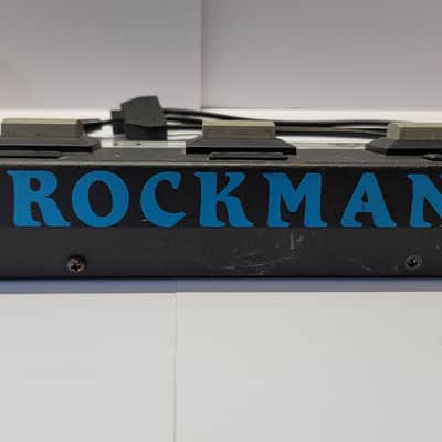 SR&D Rockman Sustainor 100 RockModule 1987 + Original Footswitch! (Blue Logo) image 10