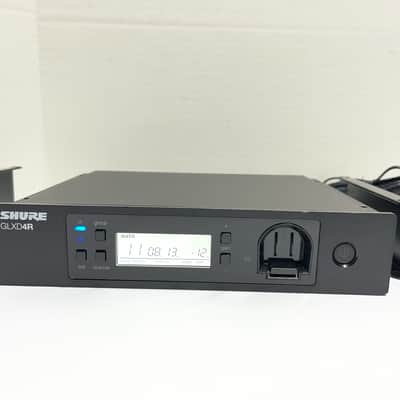 Shure GLXD4R Z2 GLXD14R Wireless Rackmountable Rack Ear Mount Receiver with PS43US Power Supply for GLXD GLXD1 GLX-D GLXD4=-Z2 Vocal Mic Guitar Instrument Advanced Digital Wireless Systems Band 2400-2483.5MHz for GLXD24R GLXD14 SM58 B58 Beta 58 B87A image 9