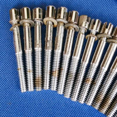 Sonor Tension Rods T-Rods 55 mm Teardrop Champion Phonic Pack Of 28 Vintage image 5