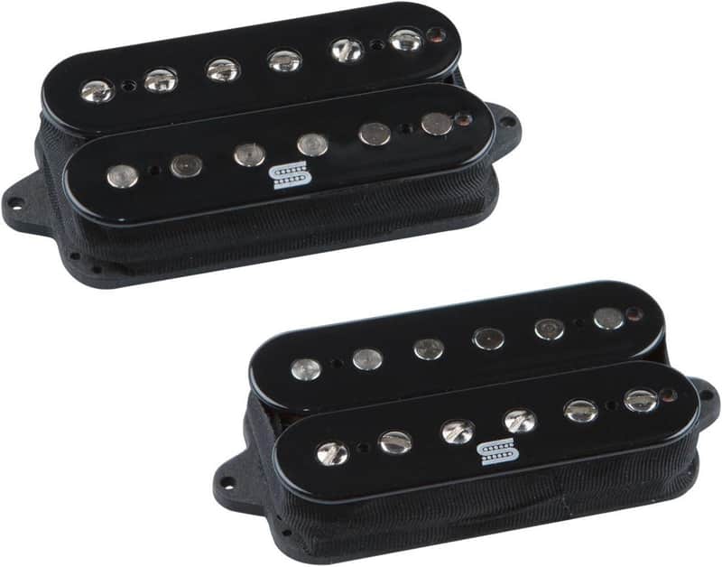 Mint Seymour Duncan Duality Neck Bridge Set Black 11106-75-B NEW image 1