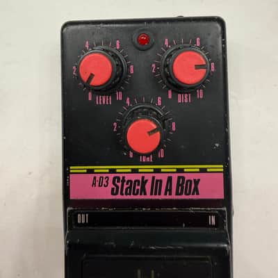 Washburn A-D3 Stack In The Box Distortion Rare Vintage Guitar Effect Pedal image 2