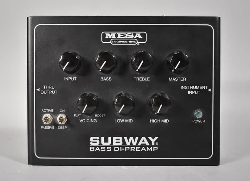 Mesa Boogie Subway Bass DI/Preamp 2010s Black image 1