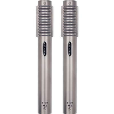 Royer Labs Royer R-122 Matched Pair Mkll's - Phantom Powered - Lrg Ribbon Elmt 2.5mic Nickel Pad, R-122 MKLL-MP image 1