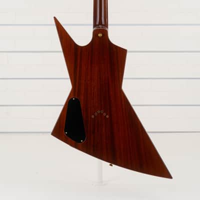 Dean USA Zero Pickguard Limited Edition Electric Guitar, Ebony Fingerboard, Mahogany Gloss Natural image 17