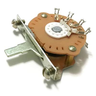 3 Way Telecaster / Stratocaster Lever Switch Oak Grigsby image 5
