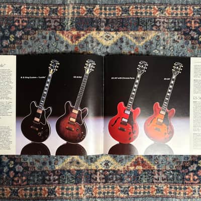 1983 Gibson American-Made. World-Played Guitar Catalogue! E19-1 image 5