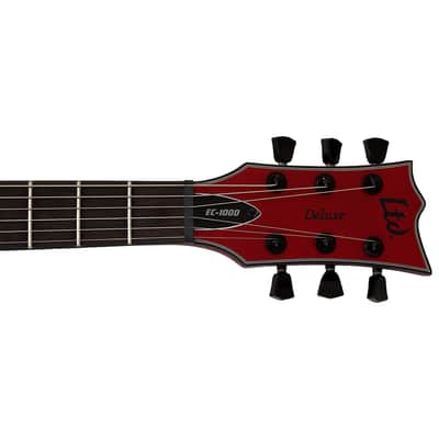 ESP LTD EC-1000 CANDY APPLE RED SATIN guitar B-Stock 0604 image 4