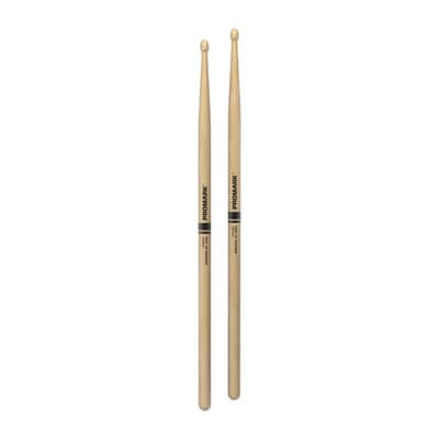 PROMARK RBH565LAW PROMARK REBOUND 5A LONG HICKORY DRUMSTICK ACORN WOOD TIP image 4